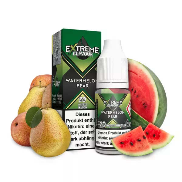 EXTREME FLAVOUR - Watermelon Pear 20mg/ml Hybrid Liquid 10ml