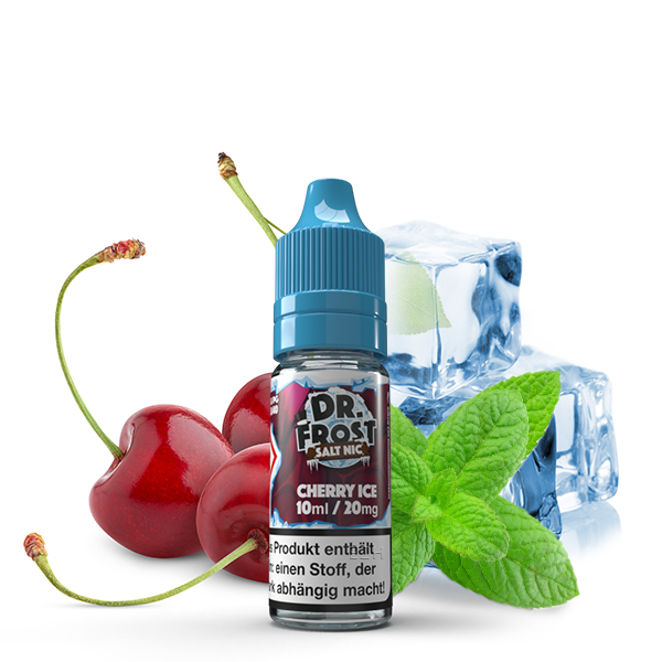 DR. FROST Cherry Nikotinsalz ICE COLD Fertigliquid 20mg/ml