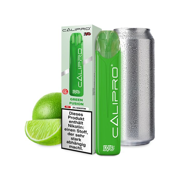 IVG Calipro Green Fusion Einweg E-Zigarette 20mg/ml *Abverkauf*