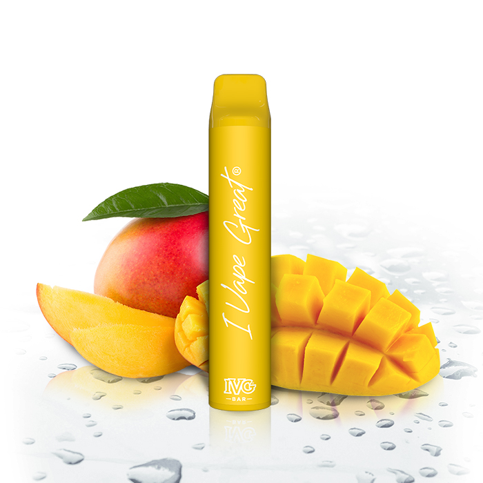 IVG Bar | Plus 800 E Zigarette Exotic Mango 20mg/ml