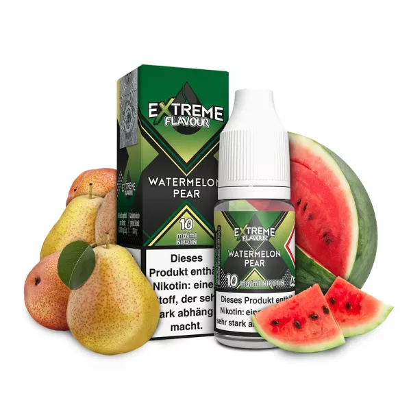 EXTREME FLAVOUR - Watermelon Pear 10mg/ml Hybrid Liquid 10ml