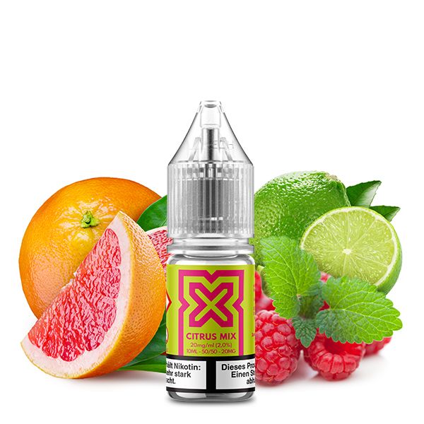 PODSALT X Citrus Mix Liquid (50/50) 20mg 10ml