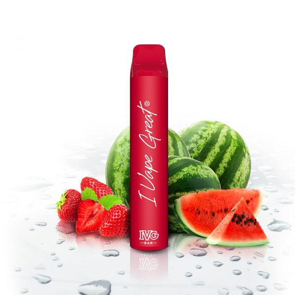 IVG BAR | Strawberry Watermelon E Zigarette Vape mit Nikotin