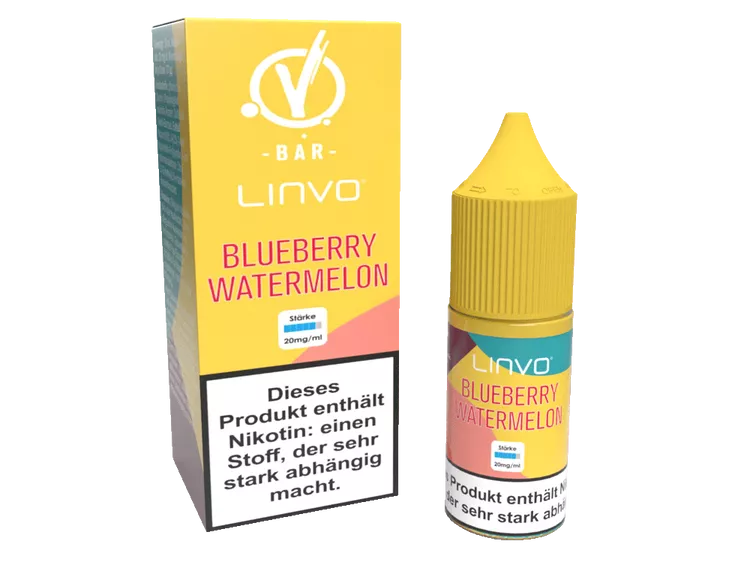 LINVO Blueberry Watermelon Liquid mit Nikotinsalz 20mg/ml