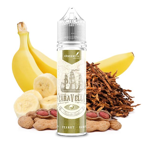 OMERTA Liquids Caravella RY4 Peanut Banana Aroma 10ml