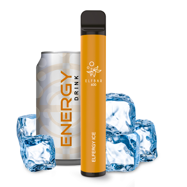 ELFBAR 600 Einweg E-Zigarette Elfergy Ice NIKOTINFREI