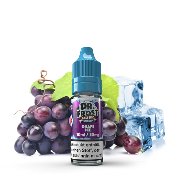 DR. FROST Grape ICE Nikotinsalz Liquid ICE COLD Reihe 20mg/ml - 10ml